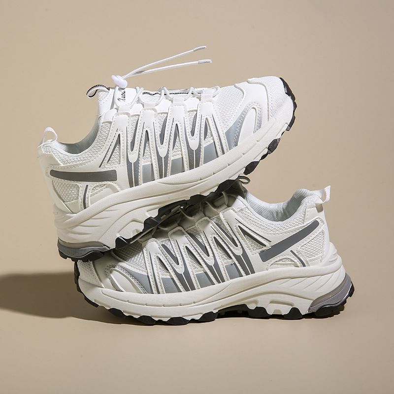 2023 zomer nieuwe ademende sportschoenen verhoging dikke bodem daddy schoenen studenten Koreaanse versie verhoging loopschoenen vrouwen V281_voghion.com