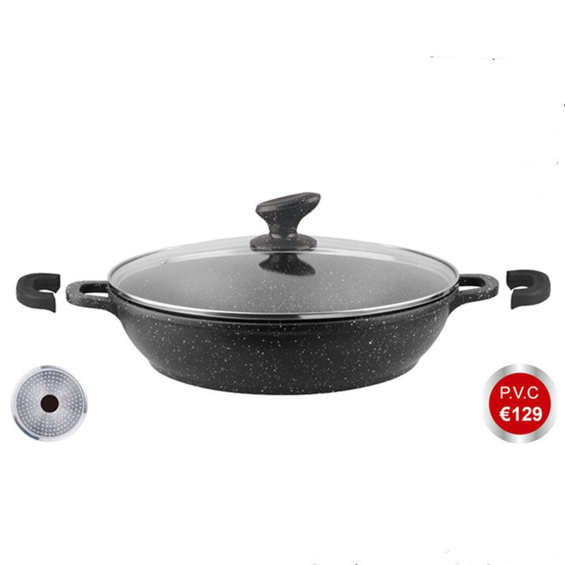 Maifan Stone Shallow Soup Eared Double Bottom Antiaderente Stew Pot Household Hotpot Induction Cooker Gás Universal_voghion.com