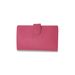 Isabella Pink Leather Passport Organizer Wallet_voghion.com