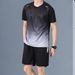 Men's Clothing Sports Suit Men's Quick Drying Clothes Ice Silk Vest Shorts Running Summer Training Fitness Ball Clothes_voghion.com