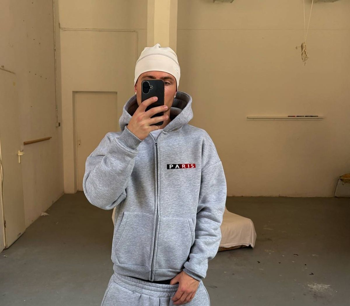 Nuova camicia con cappuccio a maniche lunghe lavata retrò americana, pantaloni casual larghi, abito giapponese alla moda_voghion.com