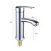 Rubinetto per lavabo, acqua calda e fredda, rubinetto per lavabo in acciaio inox, rubinetto singolo per acqua fredda_voghion.com