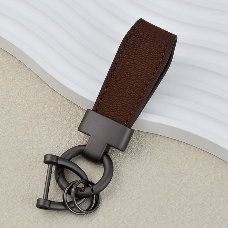 Car Keychain Leather Key Pendant Car Key Pendant High-end Bag Hanging Decoration Key Chain_voghion.com