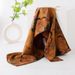 Women's Box 2024 New Thin Mulberry Silk Long Stripe Scarf Valentine's Day Gift for Girlfriend Shawl_voghion.com
