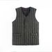 Cove Winter Warm Cotton Clothing Vest Men's Korean Trendy Thickened Gentleman Style Outdoor Casual Versatile_voghion.com