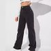 Women's Clothing Black Jeans For Women New Hot Selling Casual Street Straight Trousers High Waist Washed Jeans_voghion.com