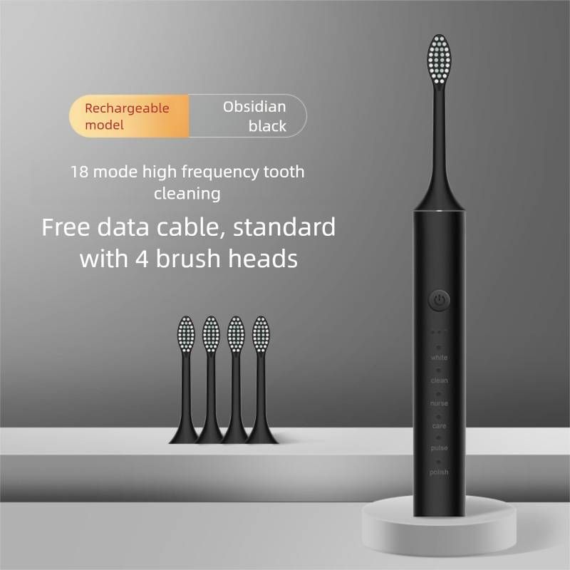 Sonic Toothbrush Adults - 6 Modes Travel Case | CE Certified Ultrasonic | EU_voghion.com