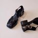 Schaffell-Version ~ Römersandalen aus echtem Leder für Damen, Sommer, Outdoor, dick, niedriger Absatz, Käfig, hohl, lässig, geschlossene Zehenpartie_voghion.com