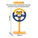 Juguete de simulación de volante vertical para educación infantil transfronteriza, asiento trasero de coche, Douyin, máquina de historias musicales de copiloto muy vendida_voghion.com