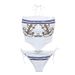 Maillot de bain femme été INS vacances petite poitrine sexy bandeau bikini fendu style marin maillot de bain source chaude_voghion.com