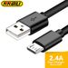 100 % Original-Hochgeschwindigkeits-Micro-USB-Android-Ladekabel für Samsung Galaxy S7 Edge S6 Note 5 Moto LG HTC Datenleitung_voghion.com