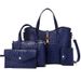 Women's Bag Fashion Crocodile Pattern Mother-and-Daughter Bag Four-piece Set Handbag Single Shoulder Bag Messenger Bag_voghion.com