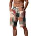 Unbeatable Quality Unbeatable Quality New Summer Breathable Hawaiian Beach Pants 3D Printed Checkered Pattern Men's Shorts_voghion.com