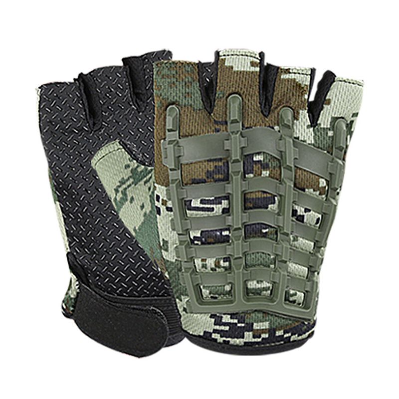 SportLife 1 Paar Fitnesshandschuhe Halbfinger Trainingshandschuhe Atmungsaktive Sporthandschuhe mit Handgelenkschutz Gym Glove_voghion.com