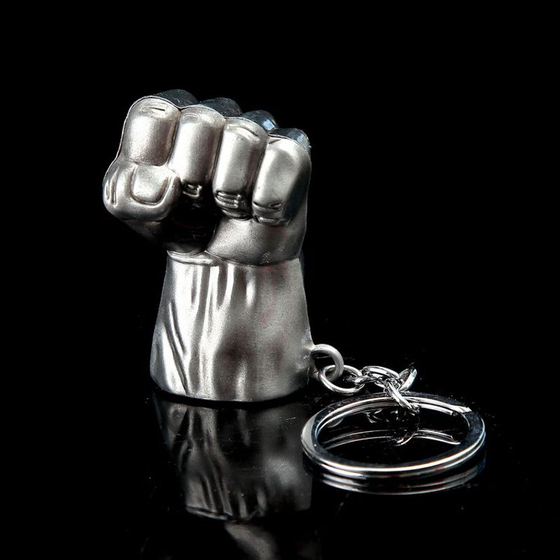 Movie Hulk Fist Pendant Keychain Fashion Car Keyring Accessories For Women/Men Fans Jewelry Figure Gift_voghion.com