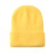 Cappello lavorato a maglia semplice per bambini, tinta unita, autunno e inverno, caldo e freddo, cappello pullover in lana per bambini e bambine europei e americani_voghion.com