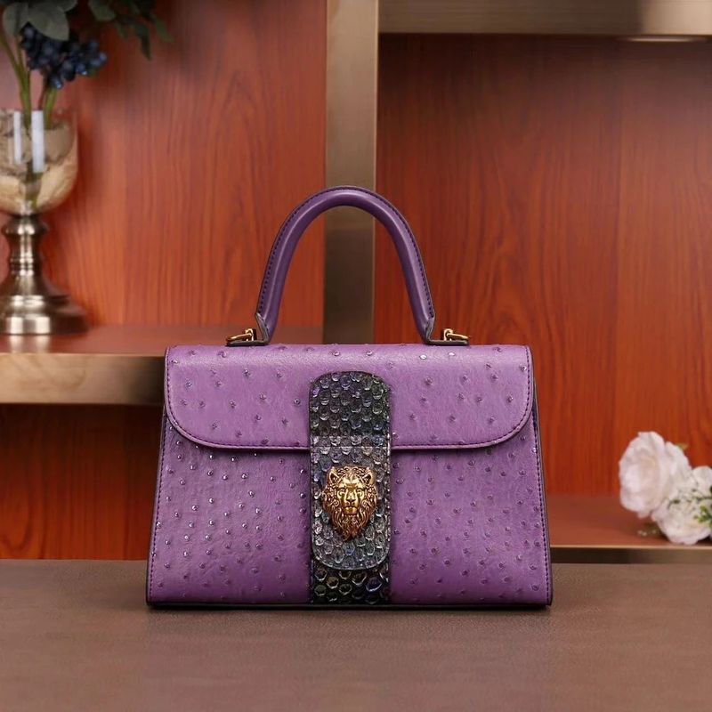 Mudel High Luxury Hand Bill Shoulder Bag, Violet Women's Bag_voghion.com