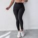 Women's High-Waisted Workout Leggings - 5-Pocket Design, Stretchy Yoga Pants For Gym, Running & Daily Wear - Breathable Quick-Dry Fabric_voghion.com