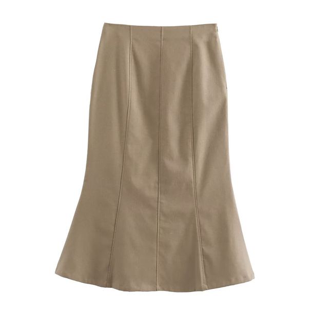 Γυναικεία Ρούχα με πέτο ζακέτα μονόπουτο γιλέκο + φούστα μόδας _voghion.com