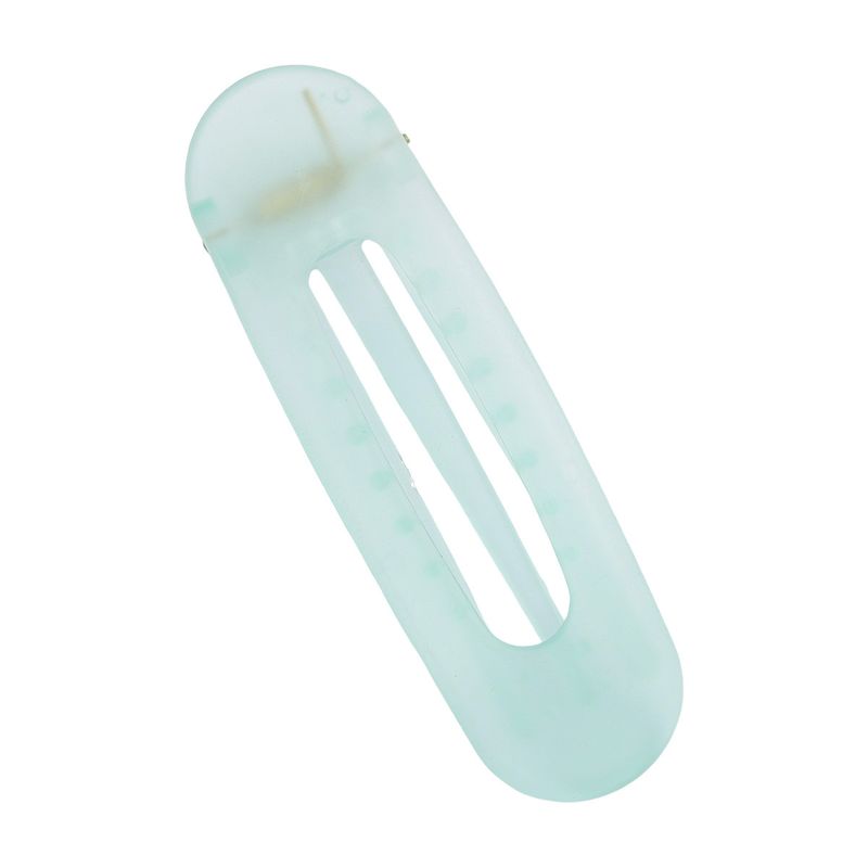 Summer Matte INS-style Transparent Candy Color Large Back-of-Head Claw Clip - Elegant Heart & Cloud Shark Clip_voghion.com