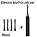 Elektrische tandenborstel USB-oplader Oplaadbare tandenborstels Vervangende tandenborstelkoppen Set MYY_voghion.com