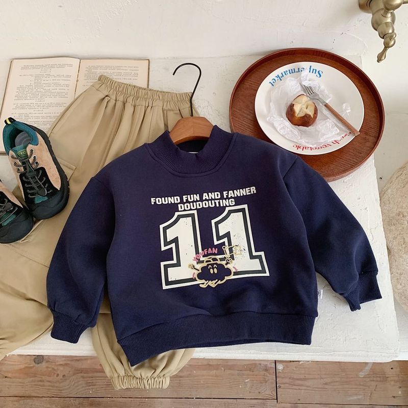 Herren- und Damenbekleidung mit Fleece-Hoodie 2024 Winter Halbhoher Hals Warmer digitaler lässiger vielseitiger Top-Pullover_voghion.com