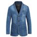 Giacca lunga in cotone da uomo – Cappotto casual oversize con colletto a punta (nero, verde militare, cachi, blu navy, + opzioni con fodera in flanella)_voghion.com