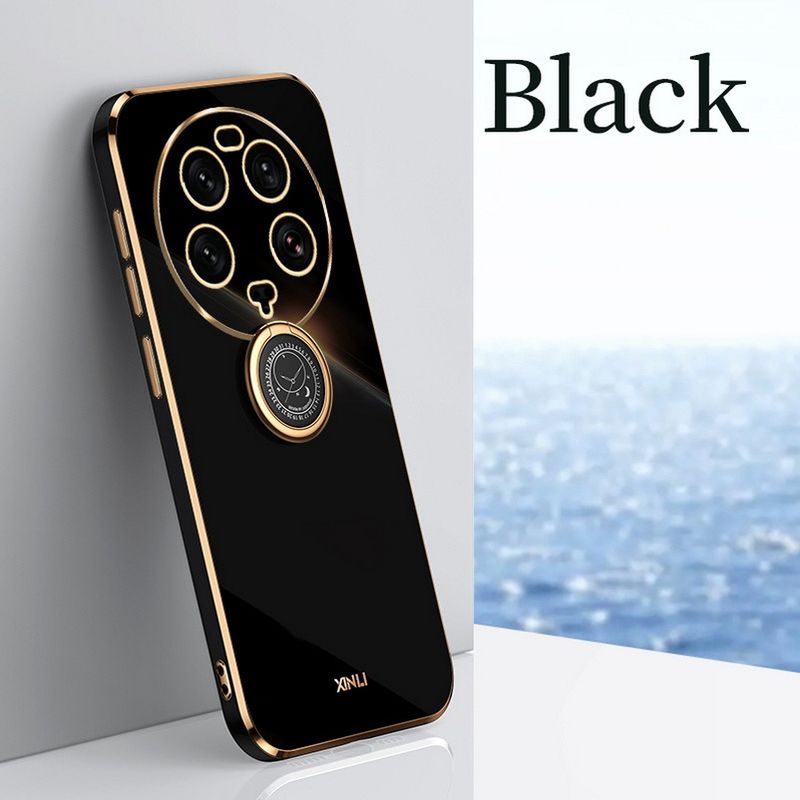 Finger Ring Holder Case For Xiaomi 13 Ultra 12T 12 Lite 11T Pro MIX 4 Mi11 Lite 11 Ultra 11i 10T Soft Silicone Plating Cover_voghion.com
