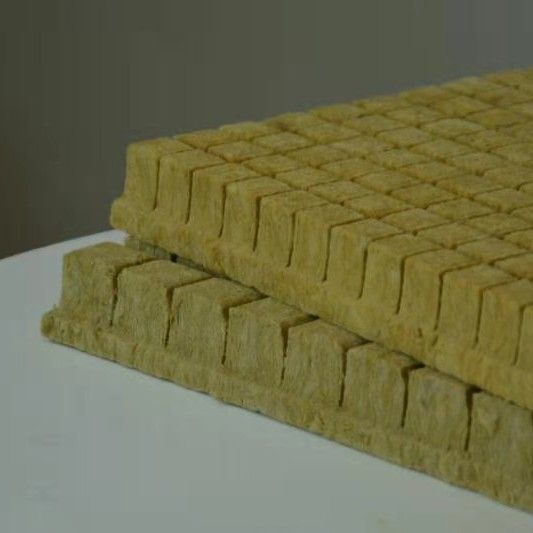 Hydroponic Rock Wool Plugs, Soilless Cultivation Seedling Substrate. Horticultural Hydroponic Substrate Cuttings Seedling Blocks_voghion.com
