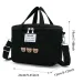 Ins Bear Lunch Bag Canvas Large Capacity Insulation Handbags Multifunctional Thermal Breakfast Box Portable Picnic_voghion.com