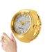 2025 New Arrivals Kvinder Forskellig grafik Urskive Quartz Analog Creative Rustfrit Stål Rem Cool Quartz Finger Ring Watch_voghion.com