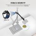 NEEWER Overhead Mount met telefoonclip 28cm 180°&360° houderarm bureaustandaard voor camera LED ringlicht microfoon_voghion.com