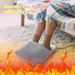 Winter Electric Foot Pad USB Constant Temperature Soft Plush Thermal Blanket Heating Slippers For Home Office_voghion.com
