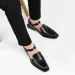 Factory stores Neue Schwarz Casual Business Schnalle Runde Kappe Sandalen Schuhe für Männer mit Freies Verschiffen Größe_voghion.com
