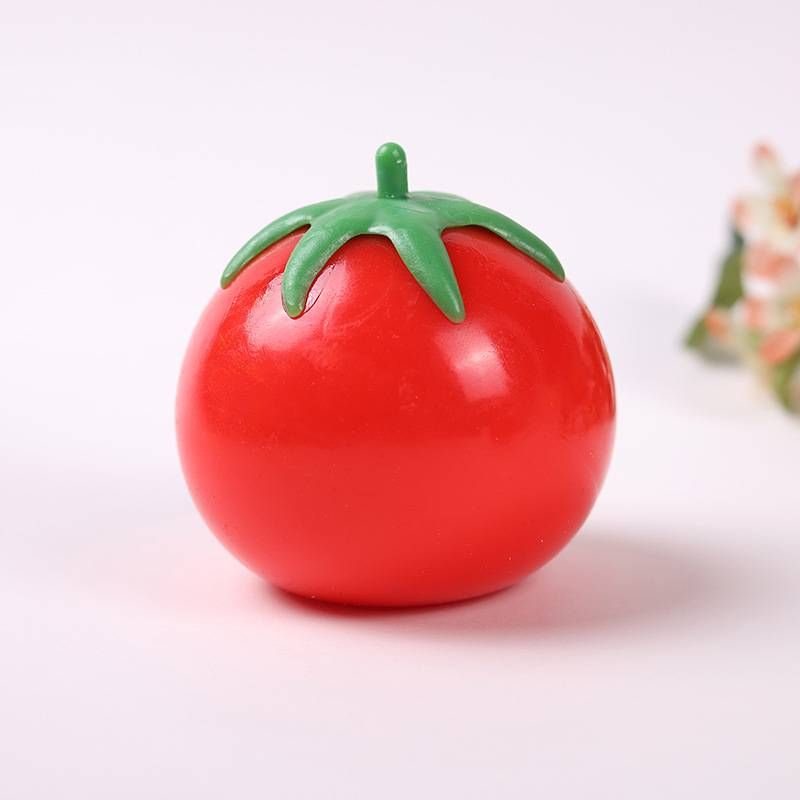 Schaum-Squishies, Tomaten-Kneifspaß, Tomatenfreigabe, Wasserball, Stressabbau für Kinder, Spielzeug für Erwachsene_voghion.com