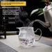 Minimalist Glass Tea Pitcher With Gift Box – 350ml/250ml, High Borosilicate Heat-Resistant, Perfect For Matcha, Coffee & Loose Leaf Tea_voghion.com