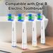 4 Stück kompatible Ersatzbürstenköpfe für Oral-B elektrische Zahnbürsten, professionelle Zahnbürstenkopf-Nachfüllpackungen für 600/1000/1500/3000/7000/7500/8000_voghion.com