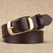 New Popular Versatile Leather Pure Cowhide Belt Women, Needle Buckle For Women_voghion.com