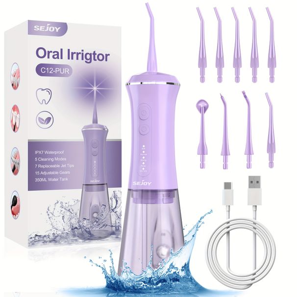 Veekindel elektriline vesiniit hammaste valgendamiseks ja suu tervise parandamiseks – sobib ideaalselt koju ja reisimiseks_voghion.com