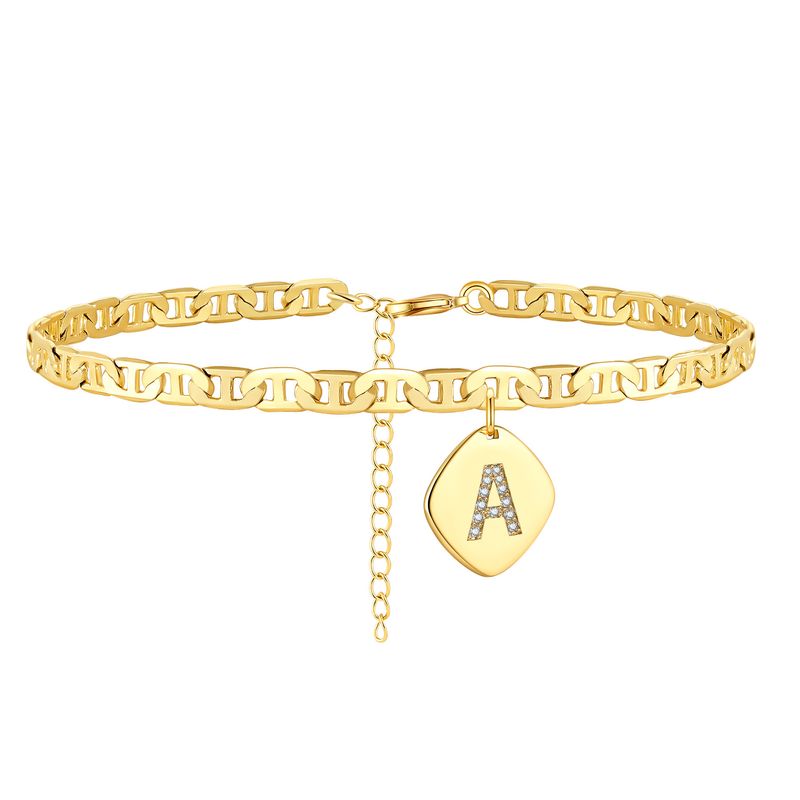 ！ Crystal Fashion New Japanese Character Chain Diamond Set Letter Pen_voghion.com