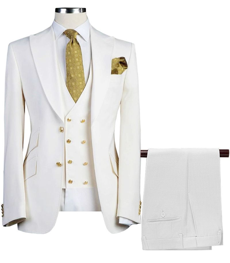 Terno casual de negócios masculino terno melhor homem do noivo terno da moda_voghion.com