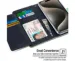 Goospery 16 Rich Diary Wallet Flip Case Leather Card Slots Magnetic Cover (Aqua)_voghion.com
