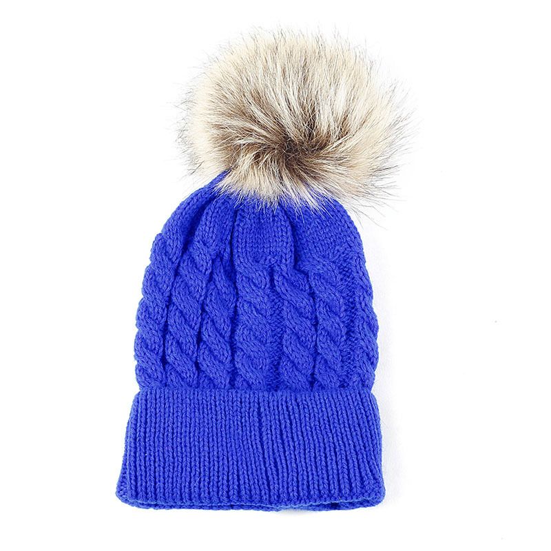 Autumn Winter Newborn Knitted Men and Women Children's Pullover for Baby Wool Hats_voghion.com
