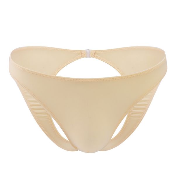 Sexy Men's Underwear Clubwear Briefs Lingerie Open Back Beachwear G-string Underpants_voghion.com