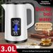 Positive Hemisphere Electric 304 Lid Extra Large Capacity Integrated Kettle Household Durable Automatic Power-off Heat_voghion.com