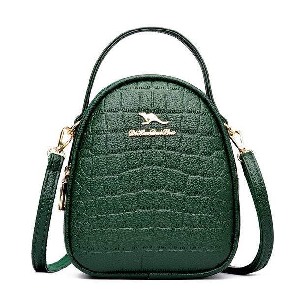 Streetwear Crossbody Bag – PU Croc-Print Bag (Edgy & Organized)_voghion.com