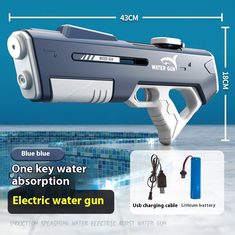 Nouă mână auto-integrată cu absorbție automată electrică foc continuu pistol de mare capacitate vară părinte copil apă_voghion.com