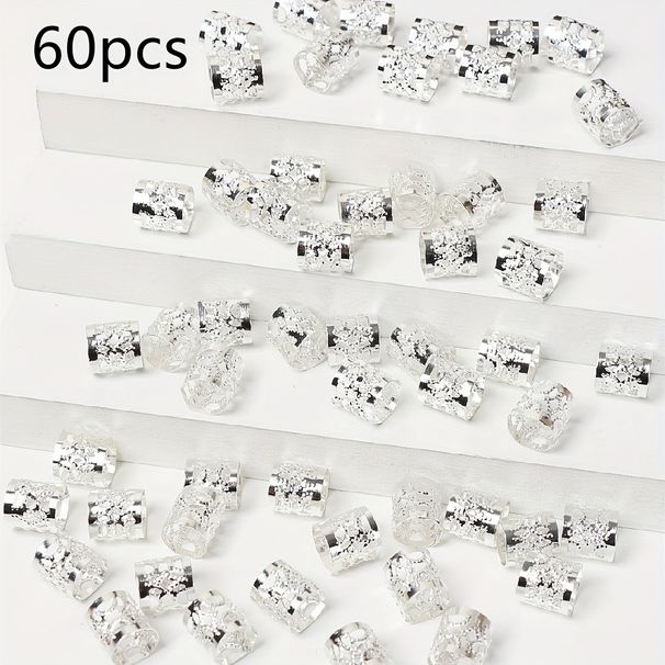 60 pezzi di accessori fai da te per dreadlock per parrucche, i più venduti in Europa e in America, fermagli per capelli con treccia a rete vintage e semplici_voghion.com