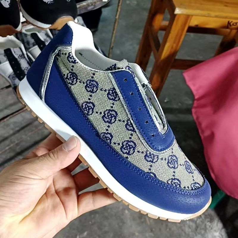Big size women's Gump sports running casual shoes personality pattern_voghion.com