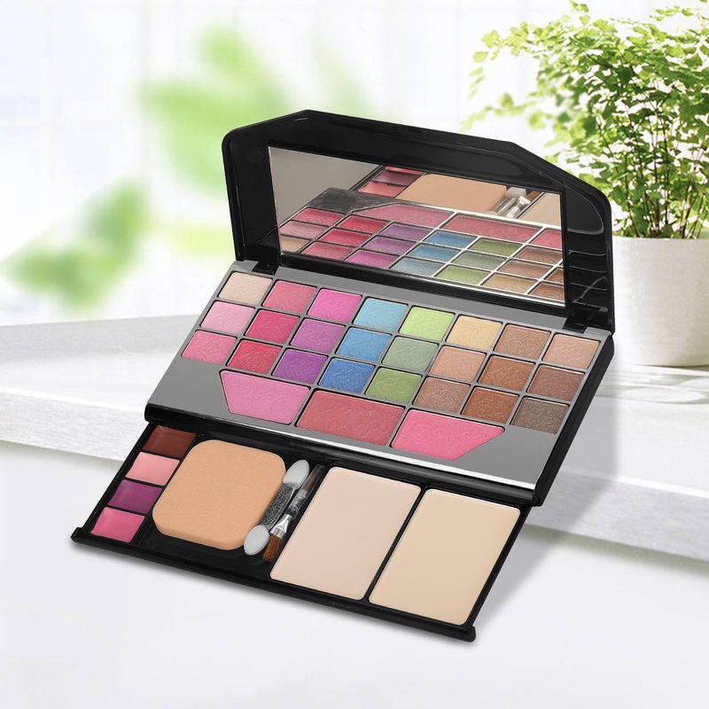 Multi-color Makeup Set A multi-purpose eyeshadow lip gloss blush powder set_voghion.com